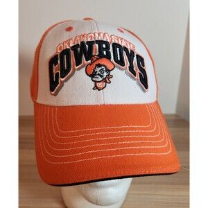 Oklahoma State Cowboys Hat‎ Top Of The World NWOT Embossed OSU Mascot Adjustable